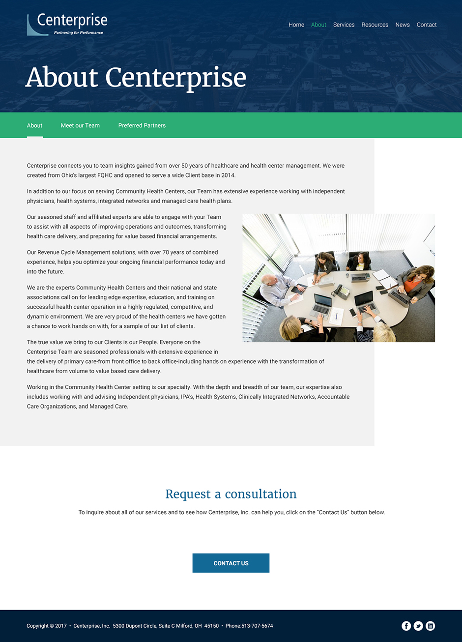 Physicians Health Practice Content Managed Web Design