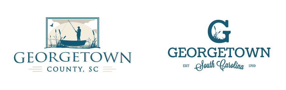 Georgetown County South Carolina Rebranding logo design