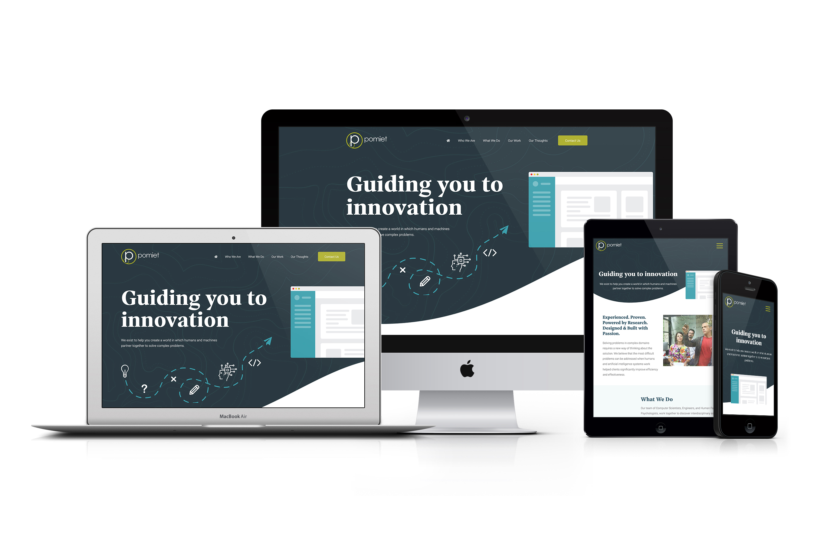 Pomiet software development website design