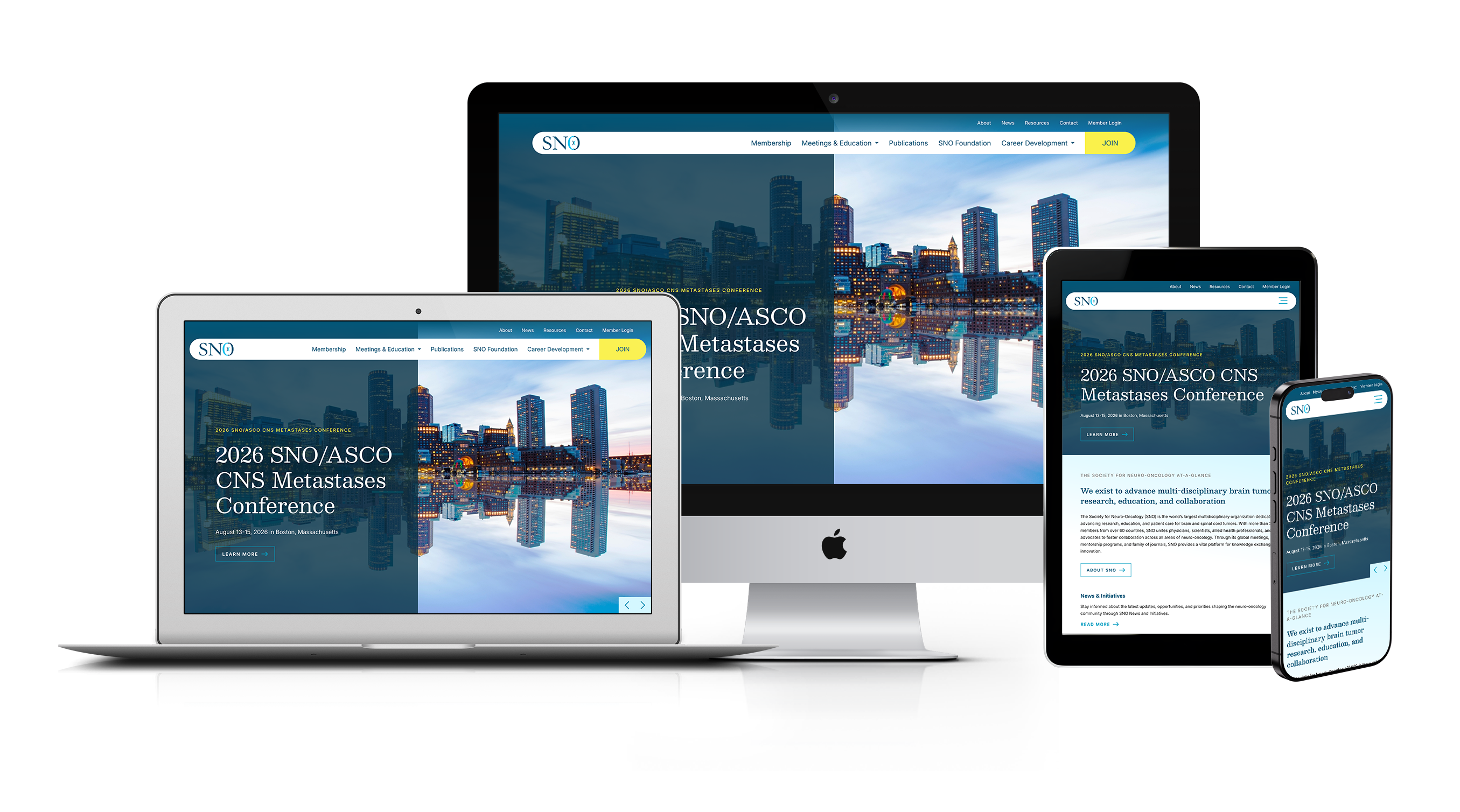 The Society of Neuro-Oncology (SNO) Website Redesign