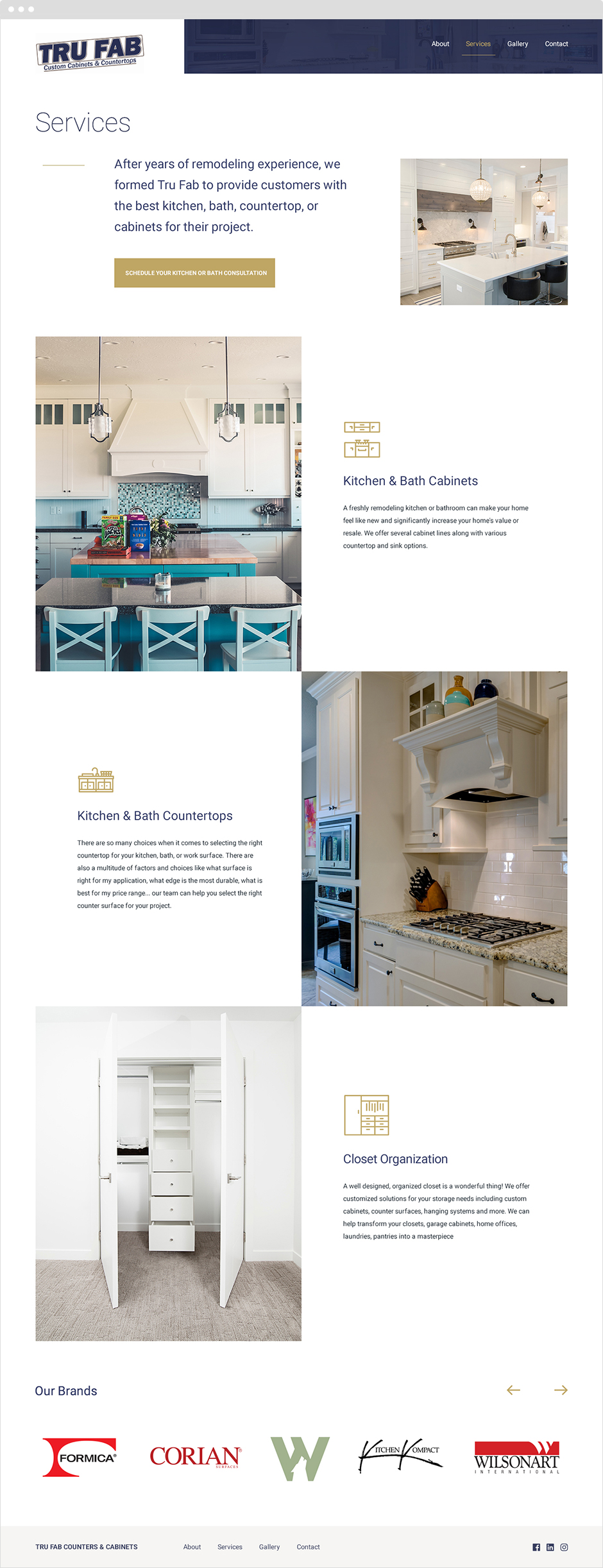 Tru Fab Countertops Services