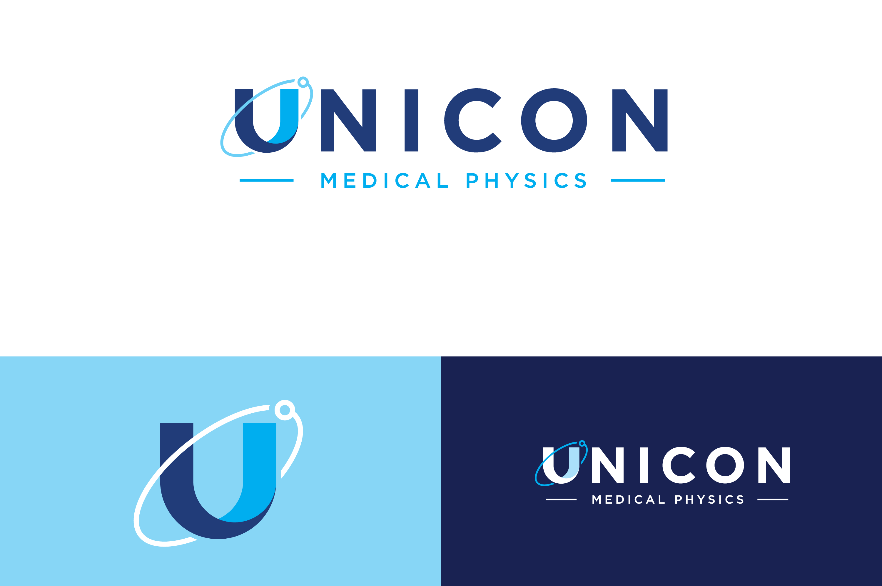 Unicon Medical Physics Custom Logo Design and Branding