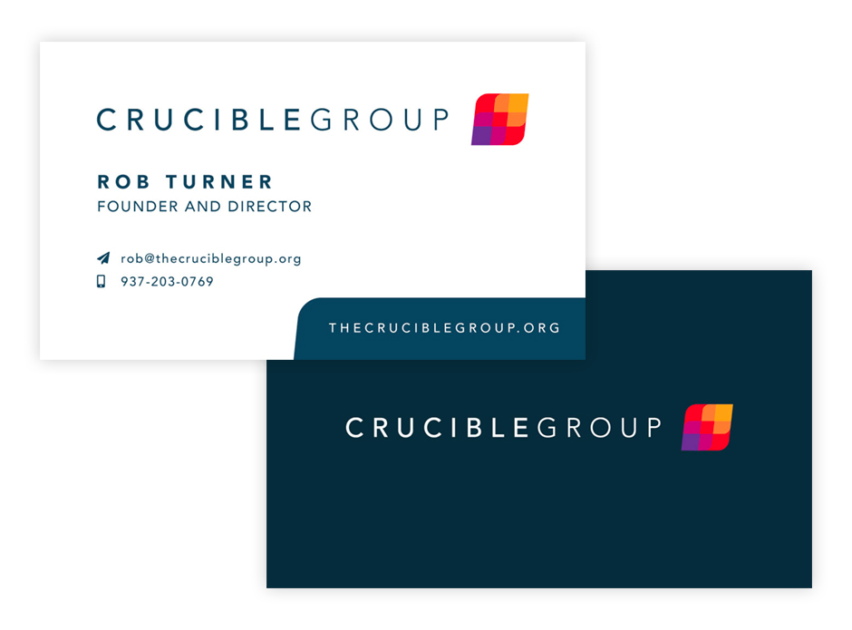 The Crucible Group business cards